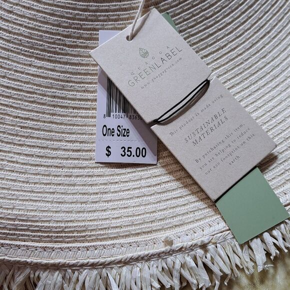 NWT Floppy Summer Hat Sustainable fashion - Picture 7 of 8